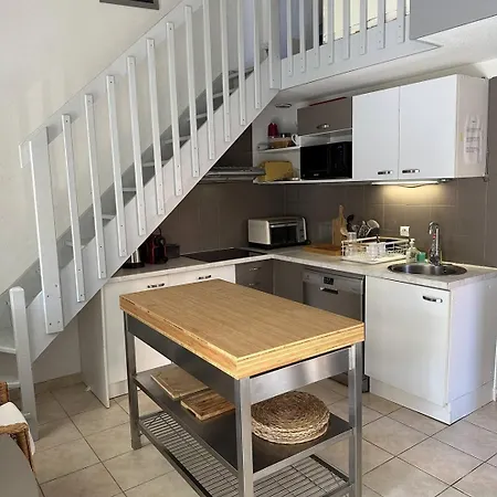 Holidayland 438 T2 Mezzanine 5 Couchages Climatisé Avec Véranda Appartamento Narbonne-Plage