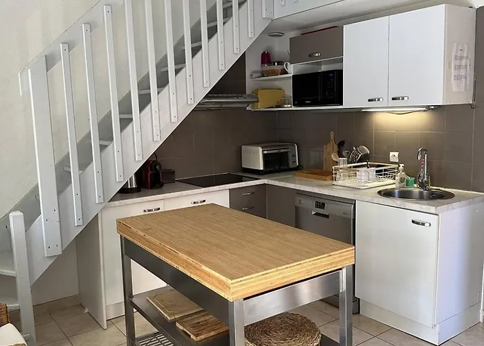 Holidayland 438 T2 Mezzanine 5 Couchages Climatisé Avec Véranda Apartamento Narbonne-Plage
